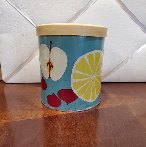 Vintage 1970's Proctor & Gamble Food Coffee Storage Tin - Picture 2 of 9